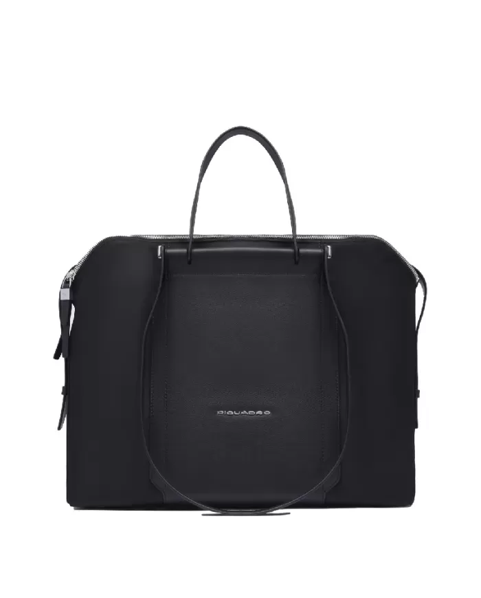 Piquadro Shopping bag in pelle Lyra Nero