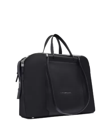 Piquadro Shopping bag in pelle Lyra Nero