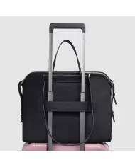 Piquadro Shopping bag in pelle Lyra Nero
