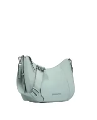 Piquadro Borsa nylon e pelle Lyra Verde