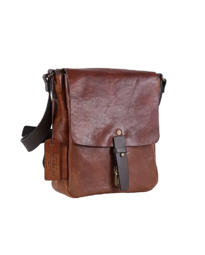 CHIARUGI Borsa con pattina Marrone