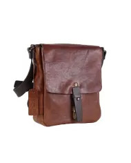 CHIARUGI Borsa con pattina Marrone