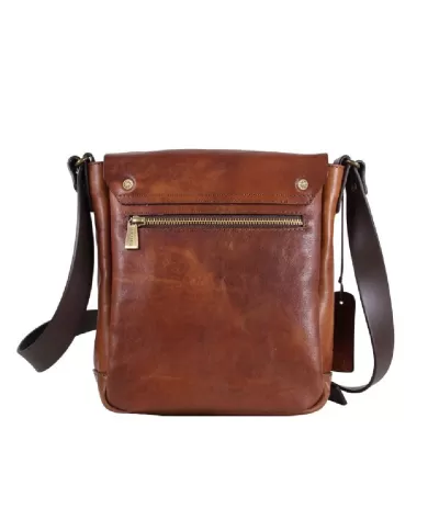 CHIARUGI Borsa con pattina Marrone