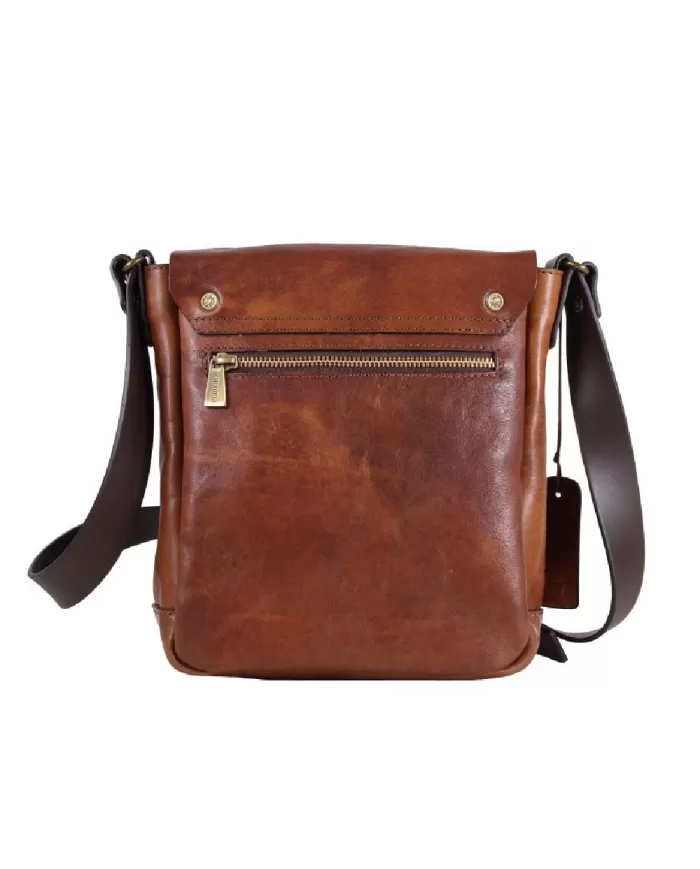 CHIARUGI Borsa con pattina Marrone