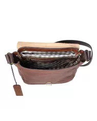 CHIARUGI Borsa con pattina Marrone