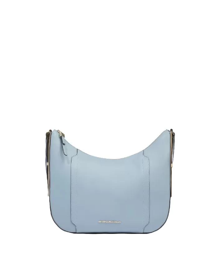 Piquadro Borsa in pelle Circle Azzurro/Multicolor