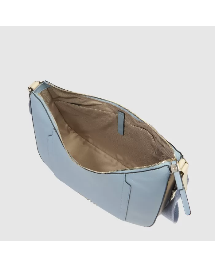 Piquadro Borsa in pelle Circle Azzurro/Multicolor