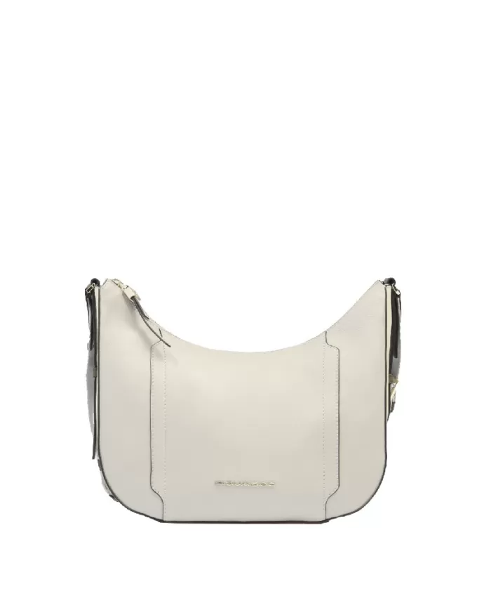 Piquadro Borsa in pelle Circle Bianco