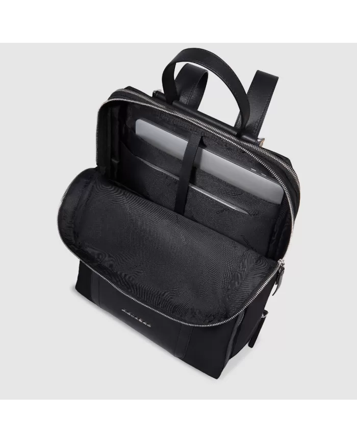 Piquadro Zaino donna porta pc 15,6" Lyra Nero