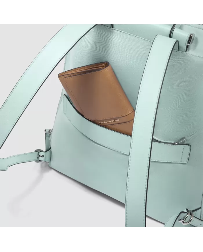 Piquadro Zaino donna porta pc 15,6" Lyra Verde