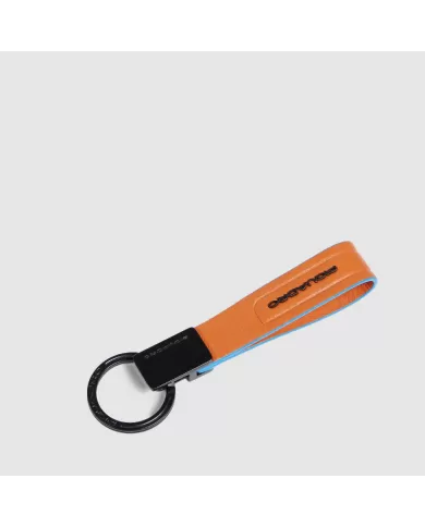 Piquadro Ciondolo portachiavi Atlas Arancio