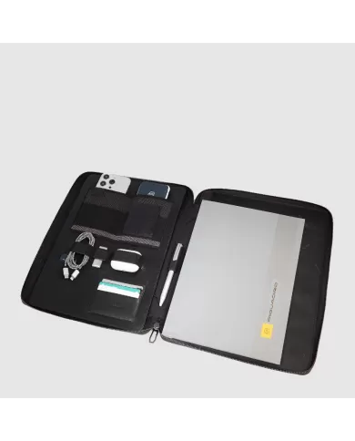 Piquadro Porta blocco con porta tablet Cronus Nero