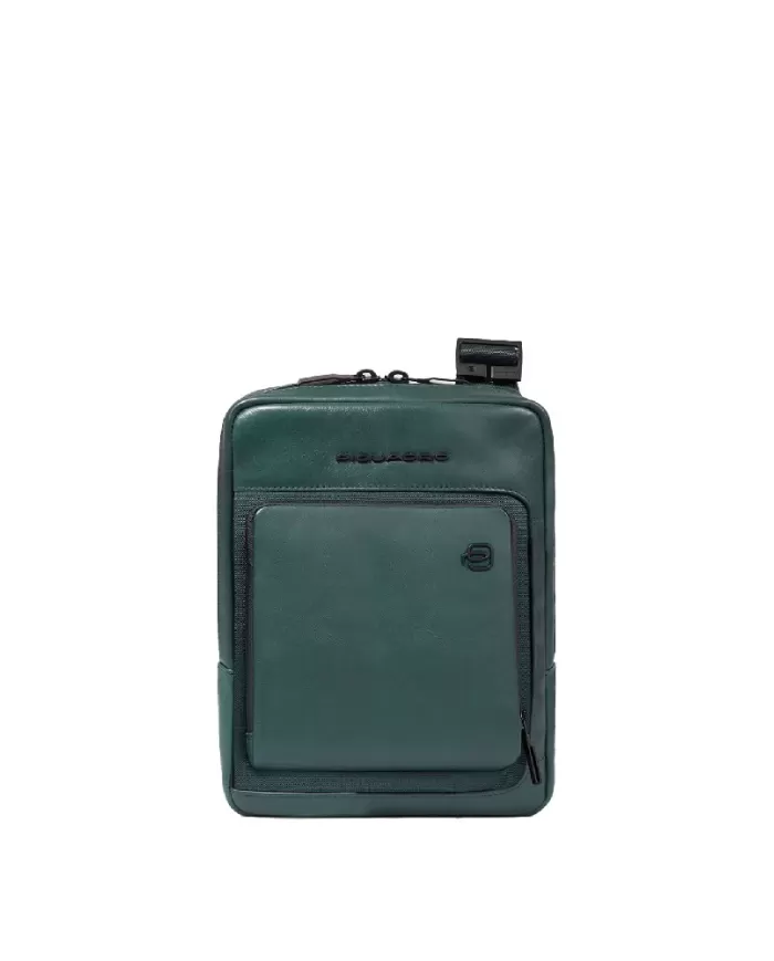Piquadro Borsa piccola pelle Liko Verde