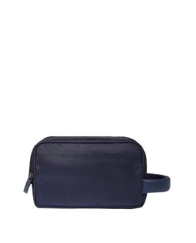 Piquadro Necssaire in tessuto riciclato Nevet Blu