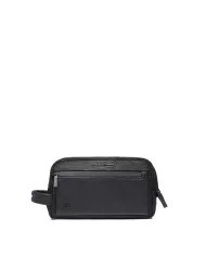 Piquadro Necssaire in tessuto riciclato Orion Nero