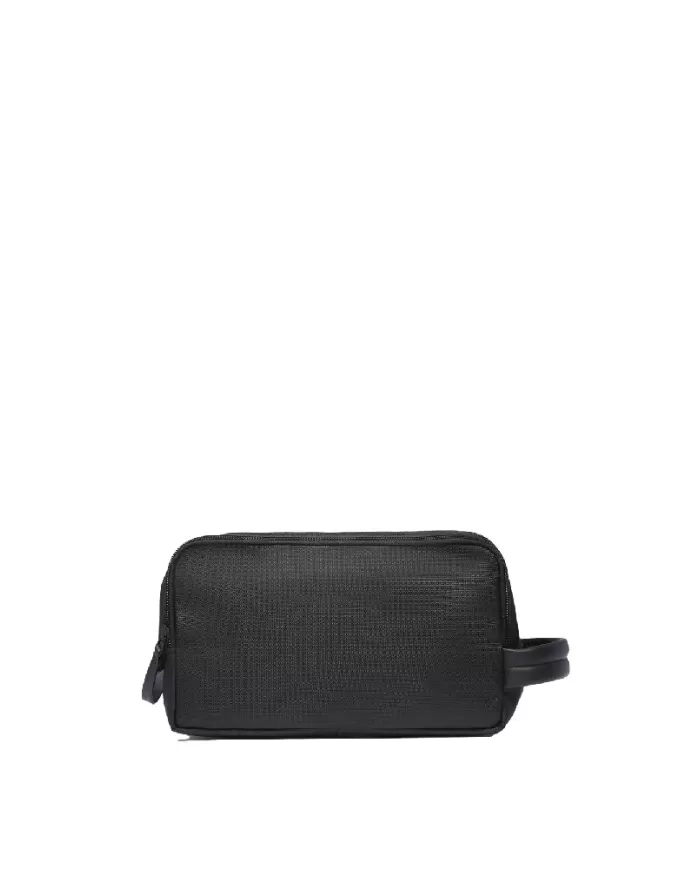 Piquadro Necssaire in tessuto riciclato Orion Nero