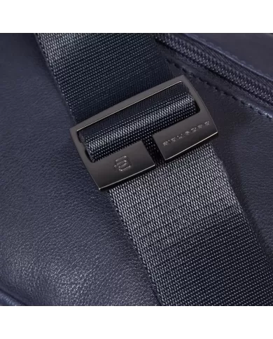 Piquadro Marsupio pelle Cronus Blu