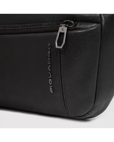 Piquadro Marsupio pelle Cronus Nero