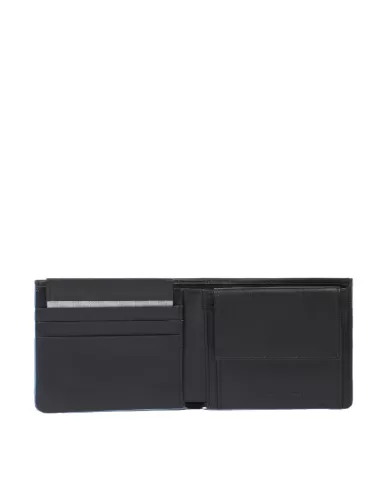 Piquadro Portafoglio piccolo Atlas Nero