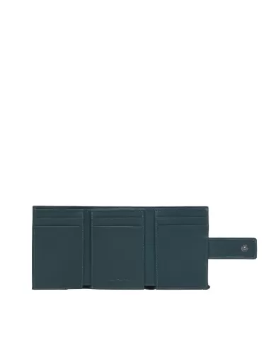 Piquadro Portafoglio verticale piccolo PQ Earth Verde