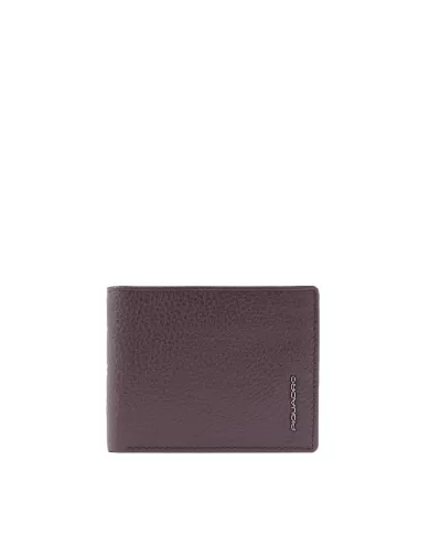 Piquadro Portafoglio uomo in pelle Modus special Bordeaux