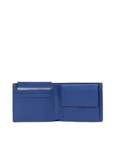 Piquadro Portafoglio piccolo PQ Earth Blu
