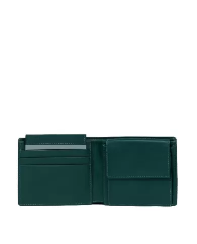 Piquadro Portafoglio piccolo PQ Earth Verde