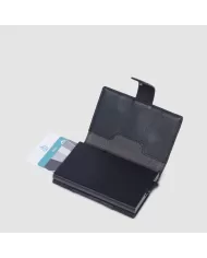 Piquadro Porta carte credito e banconote Pq Earth Nero