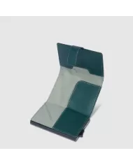 Piquadro Porta carte credito e banconote Pq Earth Verde