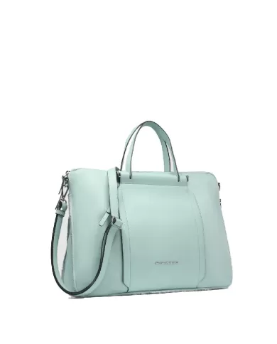 Piquadro Cartella tessuto pelle pc 15" Lyra Verde