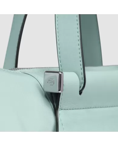 Piquadro Cartella tessuto pelle pc 15" Lyra Verde