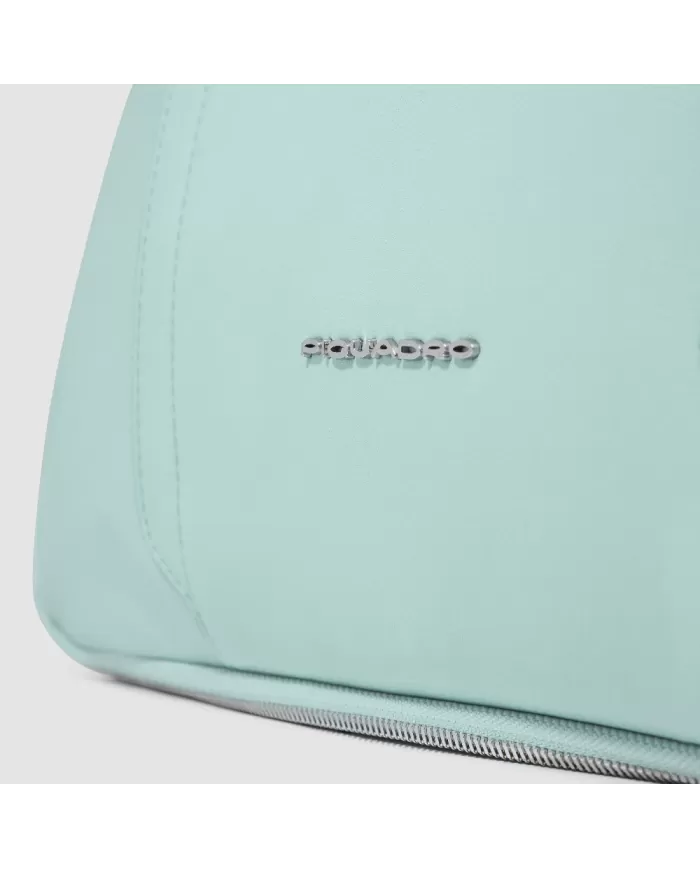 Piquadro Cartella tessuto pelle pc 15" Lyra Verde