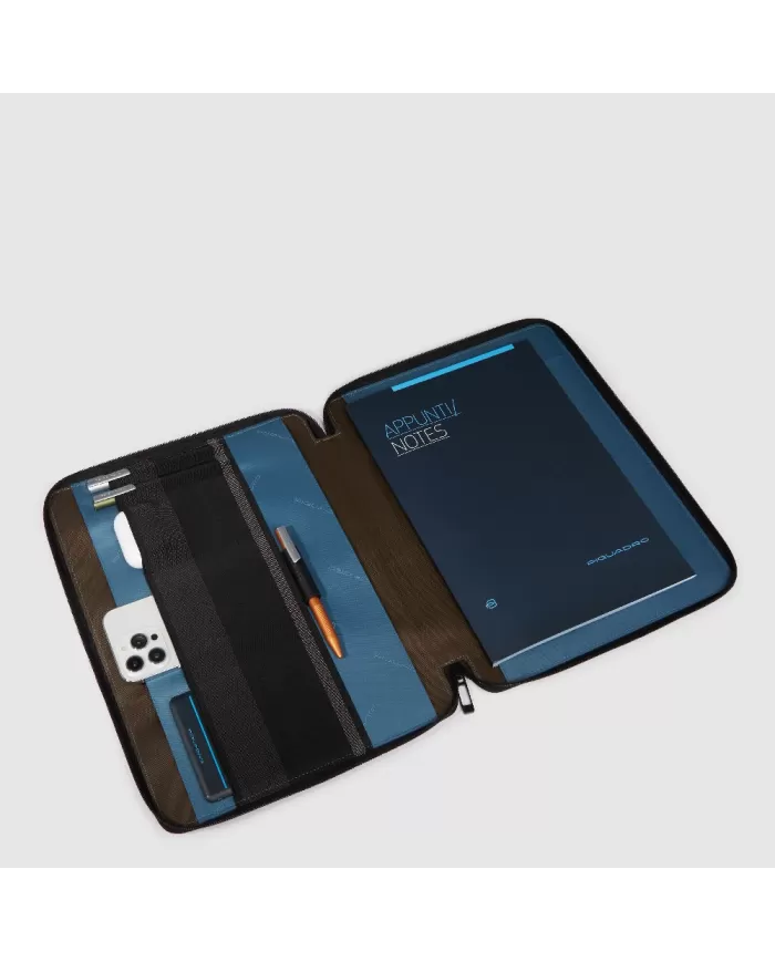 Piquadro Porta blocco in tessuto Wollem Verde