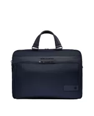 Piquadro Cartella nylon rigenerato porta pc 15,6 Wollem Blu