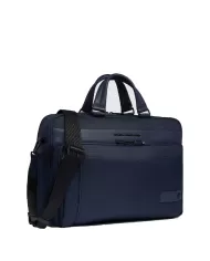 Piquadro Cartella nylon rigenerato porta pc 15,6 Wollem Blu