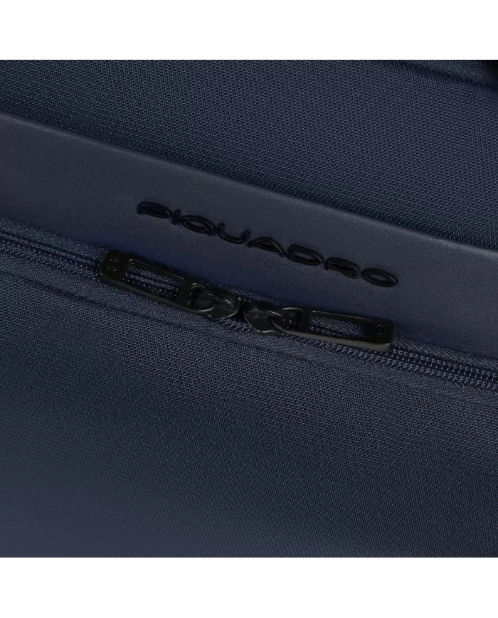 Piquadro Cartella nylon rigenerato porta pc 15,6 Wollem Blu