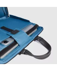 Piquadro Cartella nylon rigenerato porta pc 15,6 Wollem Blu