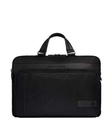 Piquadro Cartella nylon rigenerato porta pc 15,6 Wollem Nero