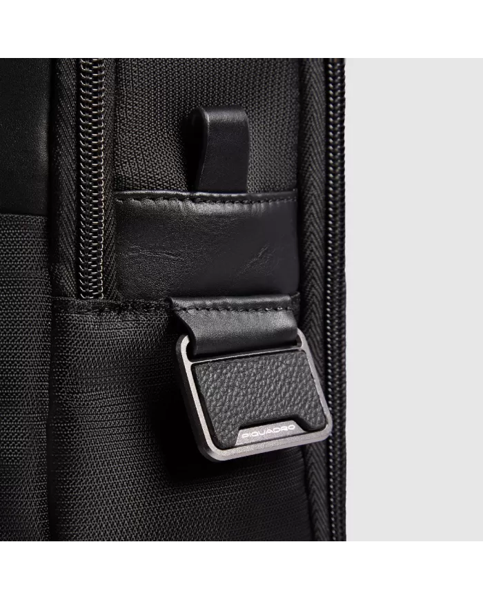 Piquadro Cartella nylon rigenerato porta pc 15,6 Wollem Nero