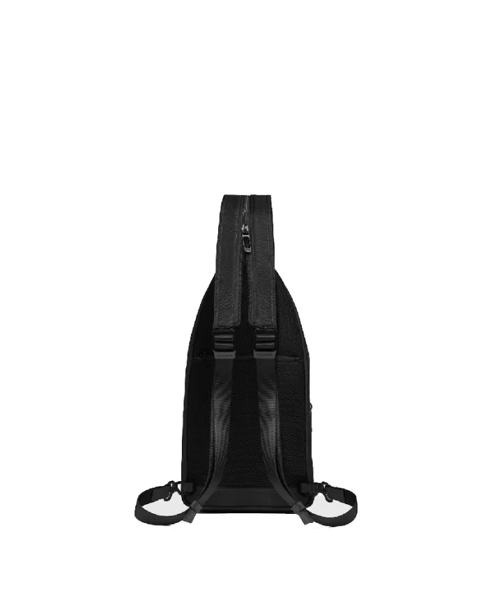 Piquadro Monospalla tessuto Wollem Nero