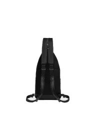 Piquadro Monospalla tessuto Wollem Nero