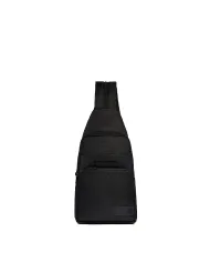 Piquadro Monospalla tessuto Wollem Nero