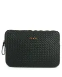 Silvian Heach Custodia porta tablet intrecciata, Silvian Heach Nero