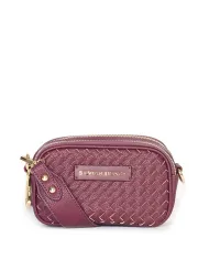 Silvian Heach Borsa piccola intrecciata Lakeland Bordeaux
