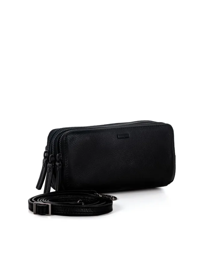 Gianni Conti Pochette uomo in pelle Nero Gianni Conti Pochette uomo in pelle Nero